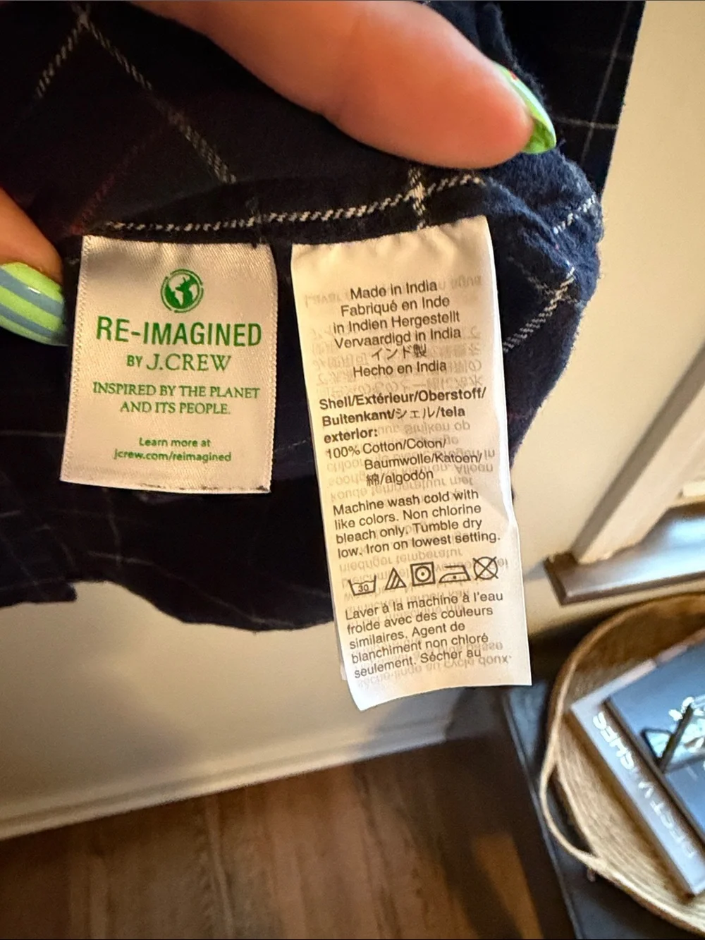 J Crew Flannel